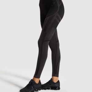 Gymshark Geo Seamless Leggings - Black SM
